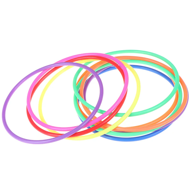 

5 шт. бросая кольцо игра образовательные забавные круг игра игрушка Дети Детский подарок подвижных игр на свежем воздухе пластиковые метани...