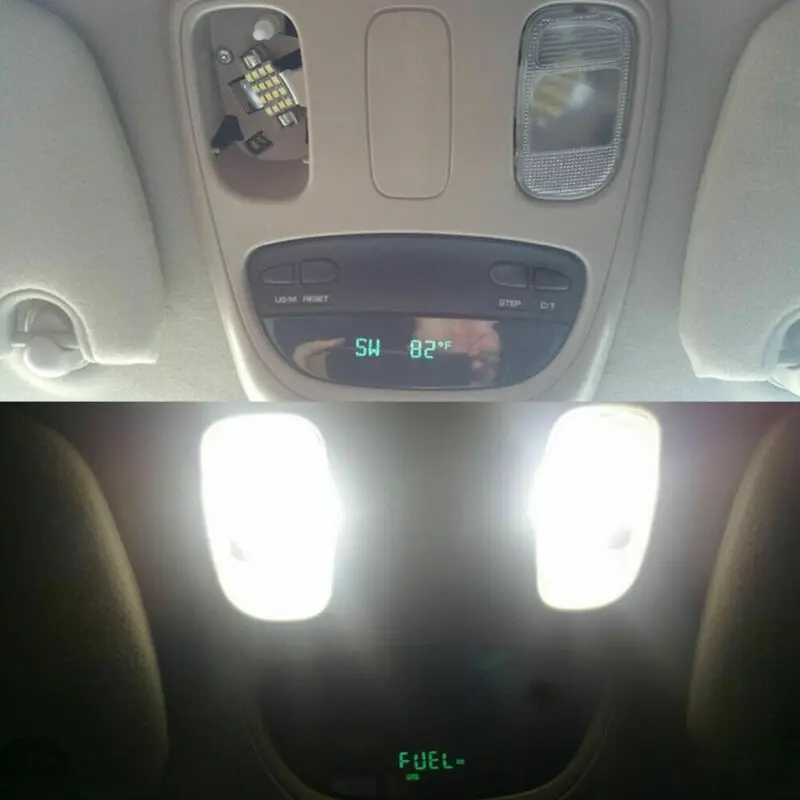 

2PCS Car Reading Light Lens Cover High Quality For Dodge Ram 2002-2010 LH+RH Car Overhead Console Reading Light Lamp Lens