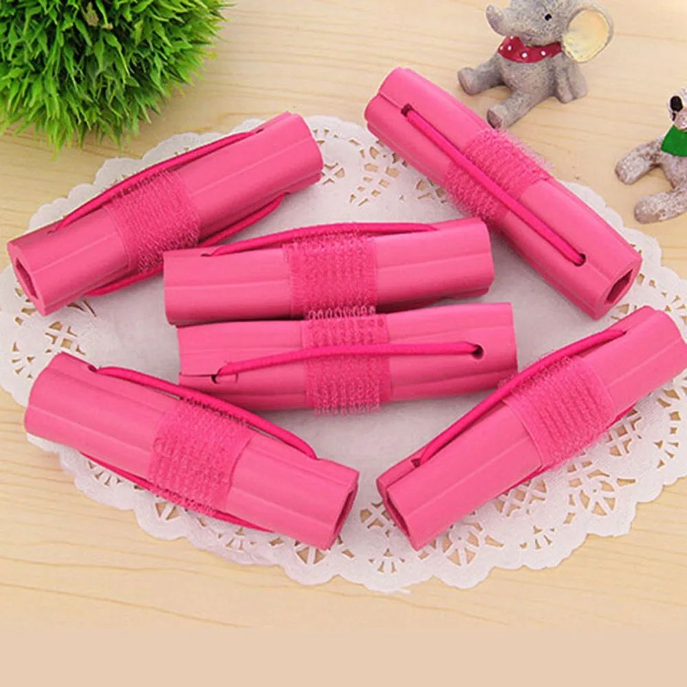 

Furling Girl 6PCS Hair styling Sponge Magic hair curler Flower shape Hair Roller Hair Styling Accessories Free Shipping