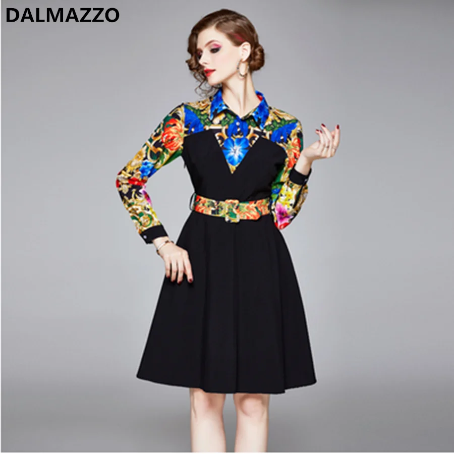 Женское винтажное платье до колена модельное дизайнерское большого размера с