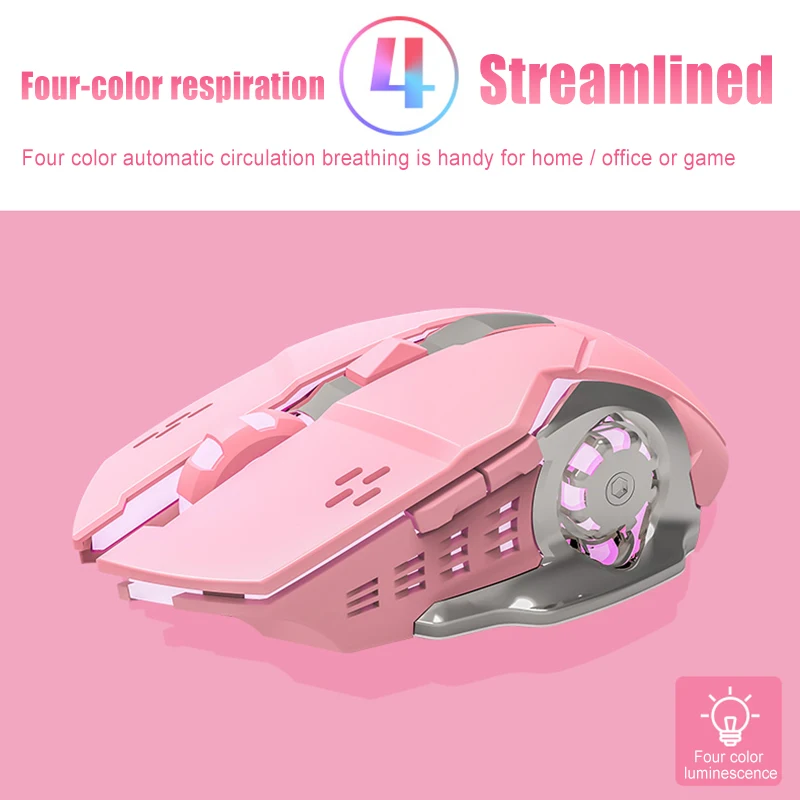 Высокое качество 2 4G Беспроводная клавиатура мышь комбо перезаряжаемая