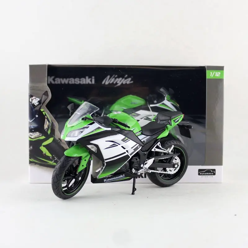 /модель мотоцикла Automaxx/масштаб 1:12/2013 Kawasaki Ninja 250/300 мотокросса/образовательная Коллекция/подарок