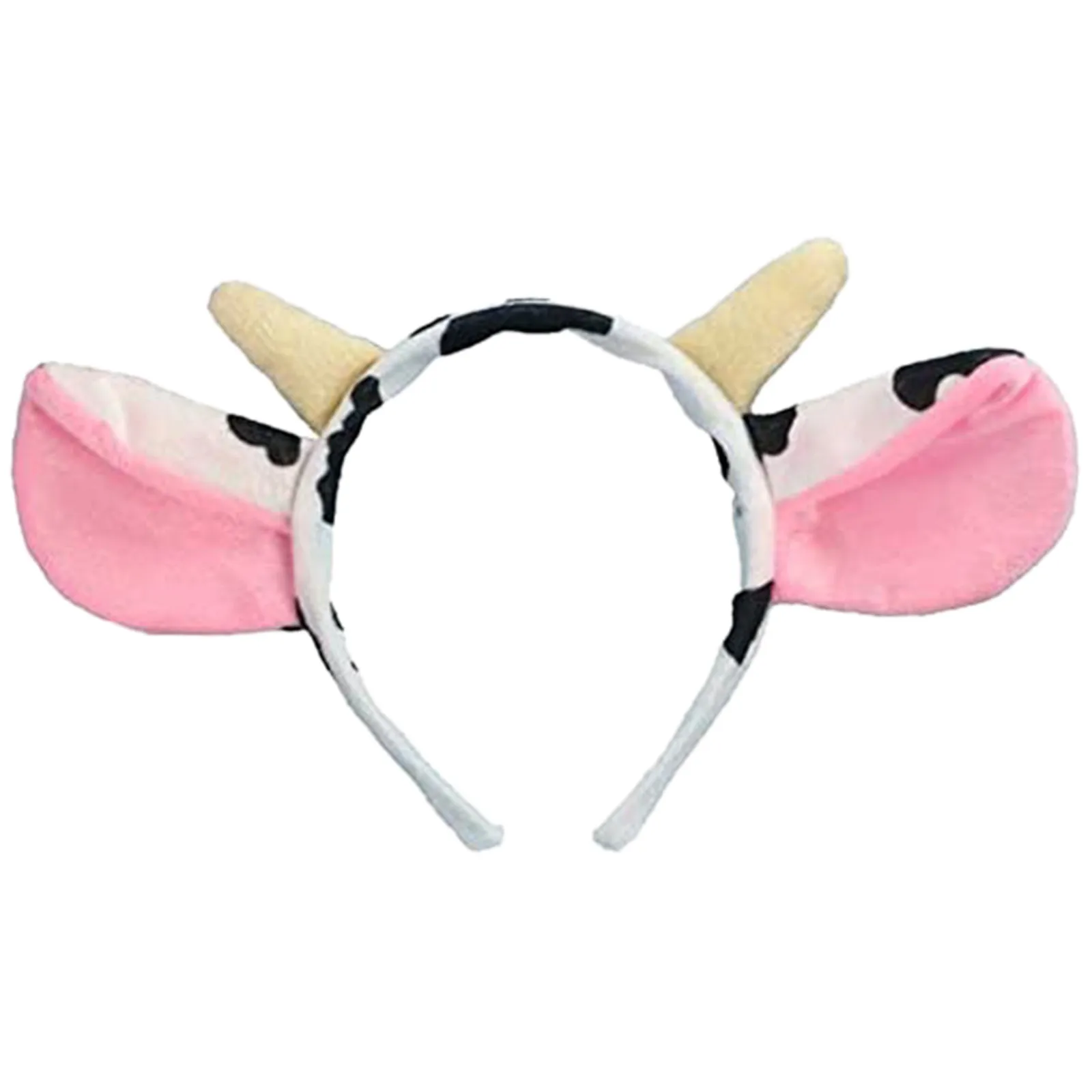 Kawaii Cartoon headband Kids Baby Children Girls Boys Cosplay Animal Cow Hair Clasp Headwear Party New Accessories 2021 | Детская одежда