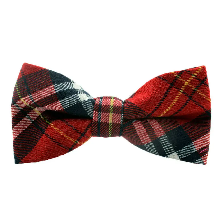 Британский клетчатый бант ручной тканевый корейский Клетчатый синий|Мужские