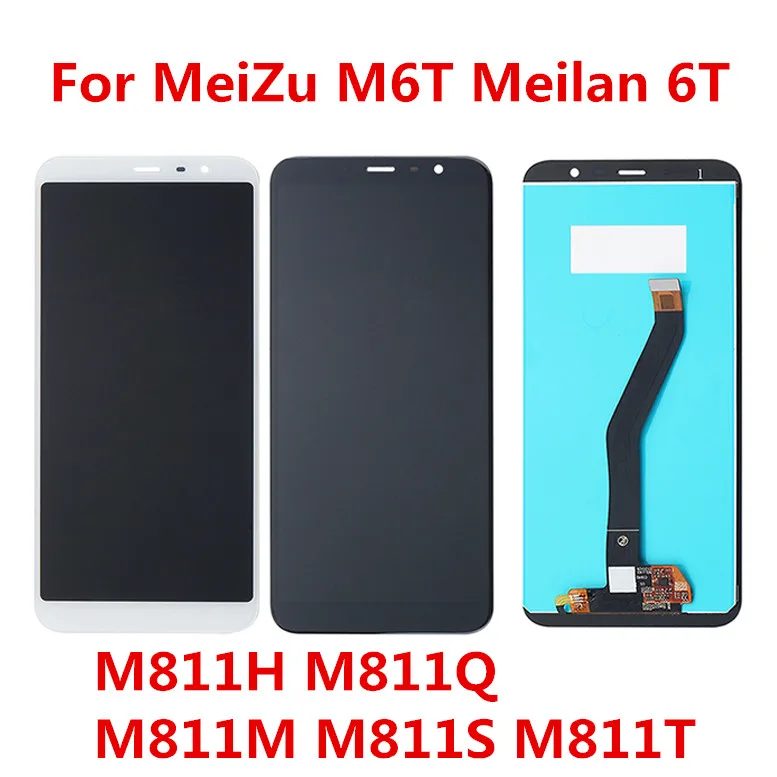 ЖК-дисплей с сенсорным экраном для Meizu M6T 6T M811H M811Q M811S M811T и дигитайзер сенсорного