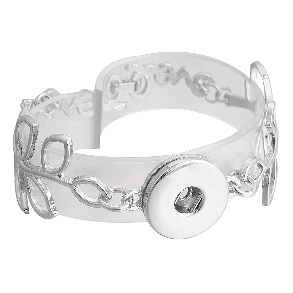 Новый браслет на запястье розовое золото серебристый лист с украшением в виде