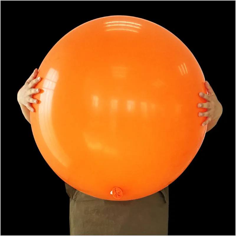 Сферический шар 36 дюймов круглый латексный Большой прозрачный воздушный из