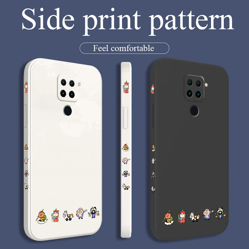 

Wonderful Cartoon Monk Phone Case For Xiaomi Redmi Note 10 10S 9T 9 8 7 Pro MAX Redmi 9 9A K40 K40pro K30 K20 Silicone Cover