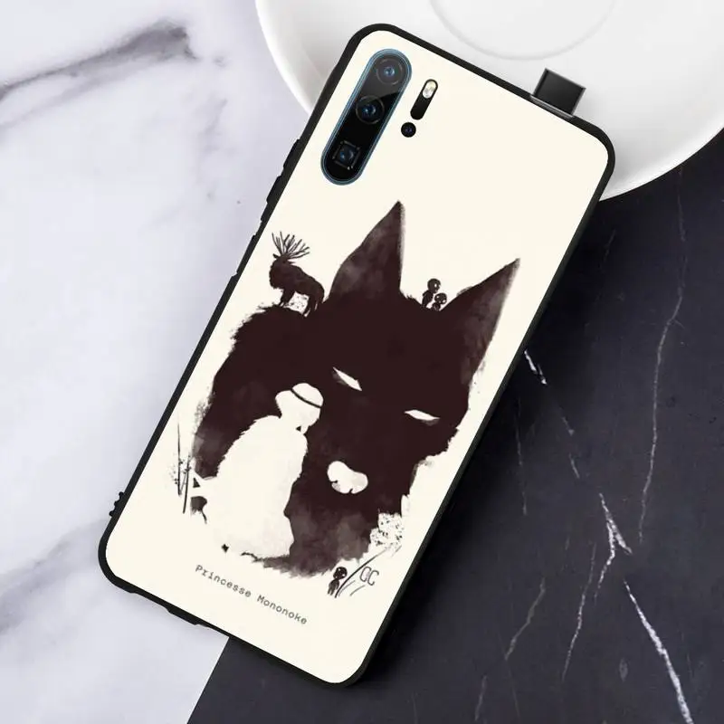 

Anime Princess Mononoke Phone Case For Huawei honor Mate P 10 20 30 40 Pro 10i 9 10 20 8 x Lite