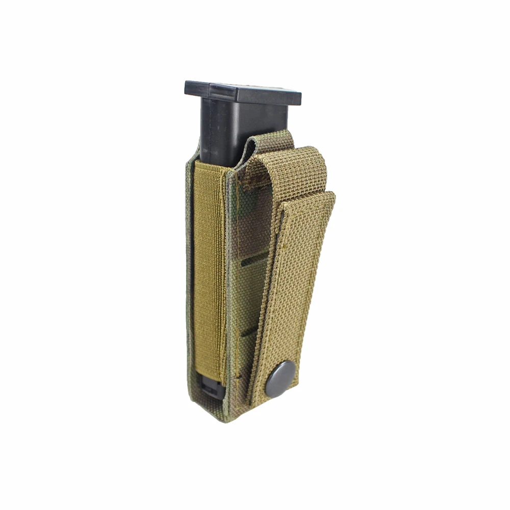 Тактический Molle подсумок для одного магазина эластичный пистолет маг сумка поясной ремень многофункциональный инструмент чехол для фонарика кобура держатель инструмента
