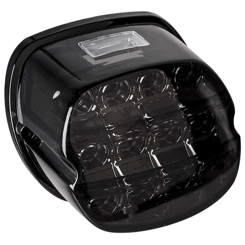 Дымчатый светодиодный задний фонарь для мотоцикла тормоз подходит Dyna Road King Electra