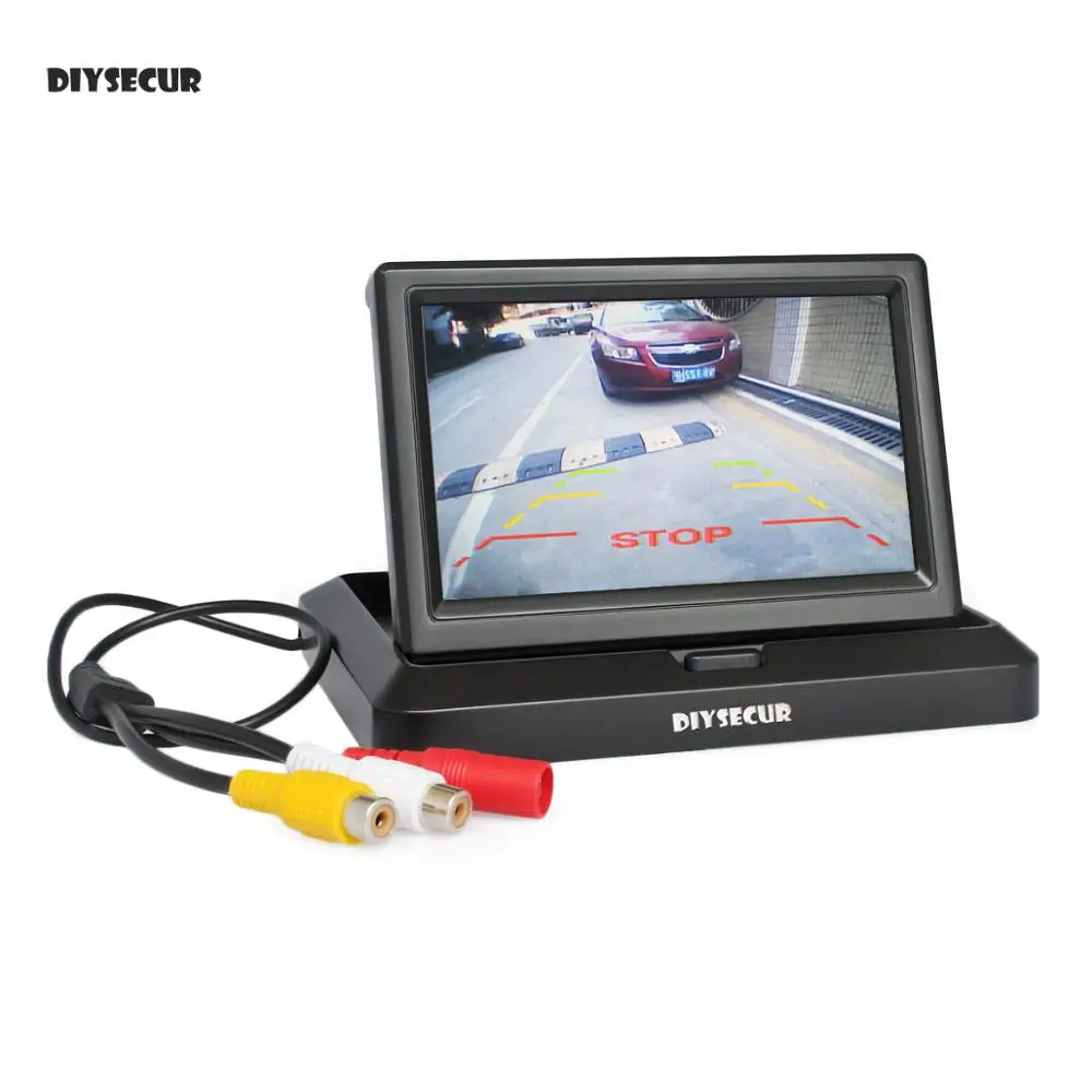 DIYSECUR 5 &quotскладной TFT ЖК-монитор для камеры DVD VCR | Автомобили и мотоциклы