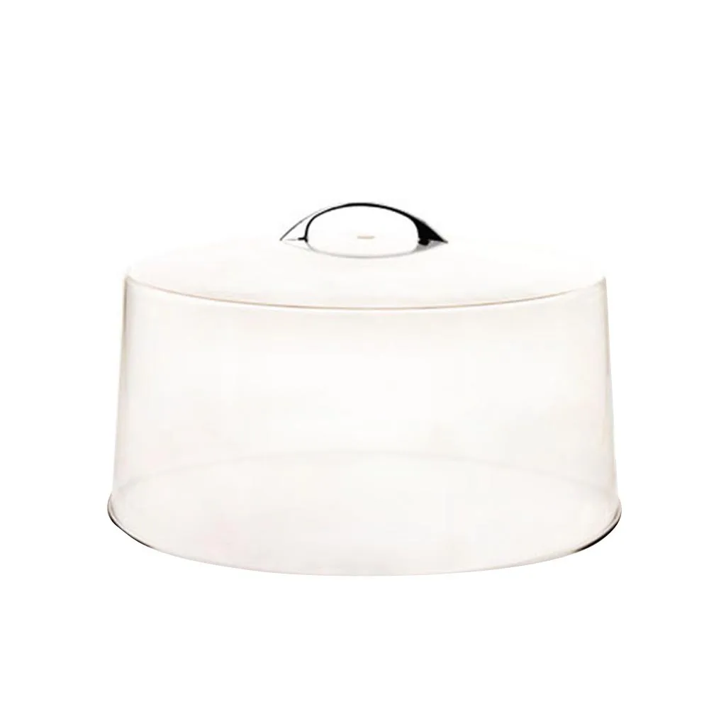 Металлическая ручка купольное 30 см Пластик крышка для торта Еда фруктовый торт