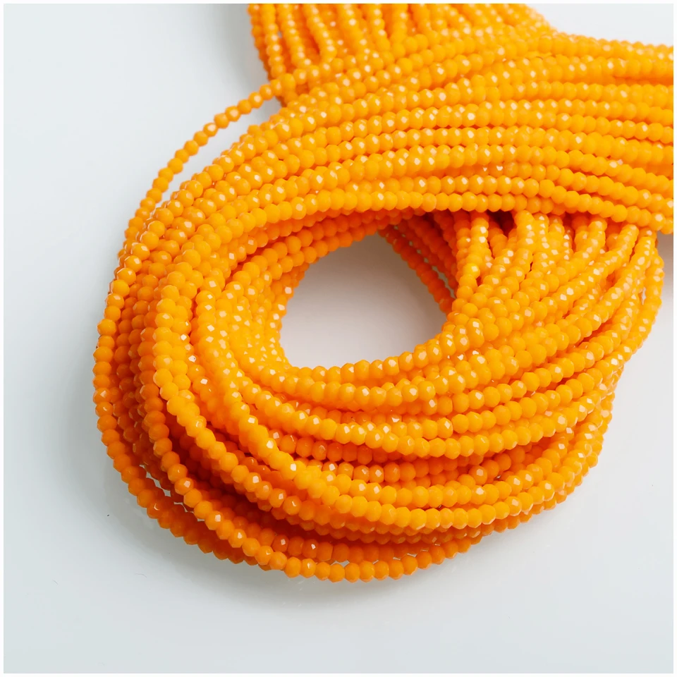 Бусины Rondelle 2 мм Хрустальные Граненые Австрия свободные бусины для изготовления