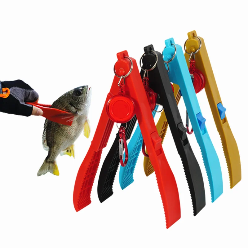 

Multifunctional Fishing Fish Clip Hand Controller Tackle Tool Fishing Body Grip Clamp Gripper Grabber with Lock Switch Trigger