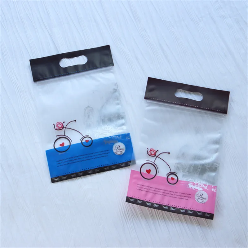 

50 Pcs/lot Plastic Package Bags Nougat Biscuits Snack Wrappers Self Adhesive Wedding Party Gift Packing