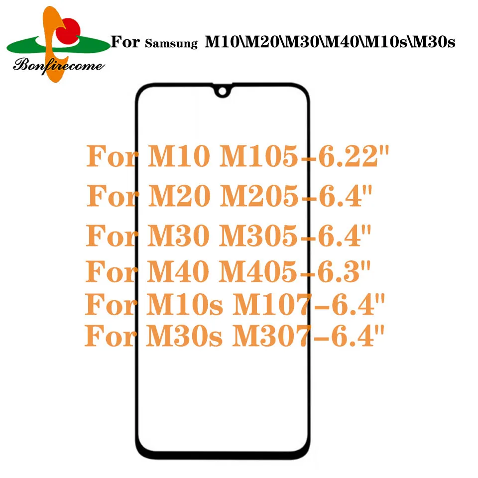 Передняя Сенсорная панель ЖК-экрана для Samsung Galaxy M10 M20 M30 M40 M10s M30s M105 M205 M305 M405 M107 M307 |