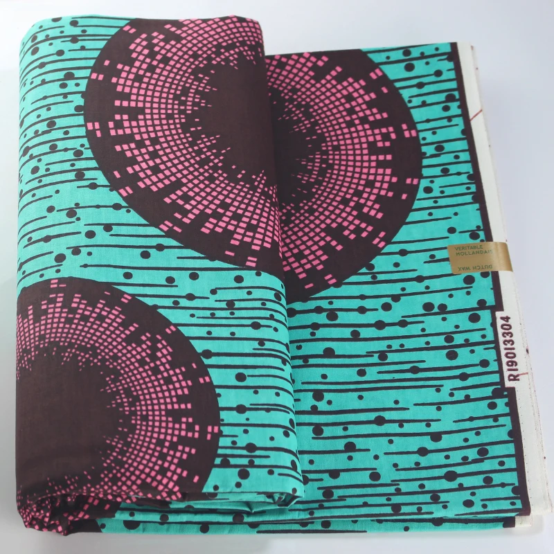 100% хлопок настоящий воск высокое качество ткань Анкара Африканский материал для