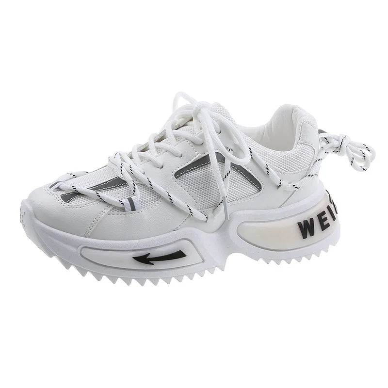 

Sneakers Shoes Woman 2021 New Spring Chunky Female Shoes flat Casual Shoes White platform sneakers women Plus Size Zapatos Mujer