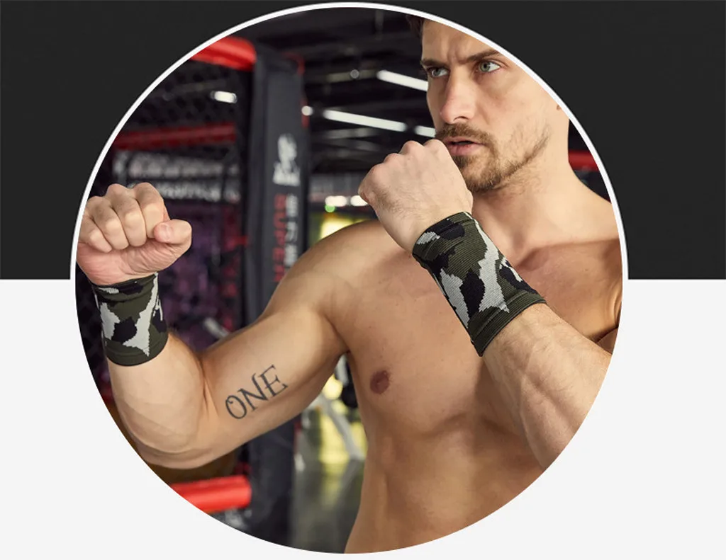 1 шт. защита запястья Sweatband Скоба для запястья эластичная Удобная защита от давления спортивные браслеты нарукавники# T10