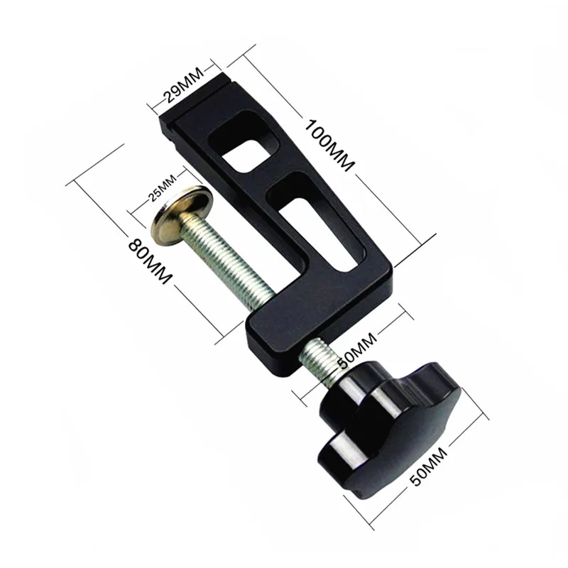 2 шт. 75 Тип деревообрабатывающий профиль забор фиксирующий Зажим кронштейн/45