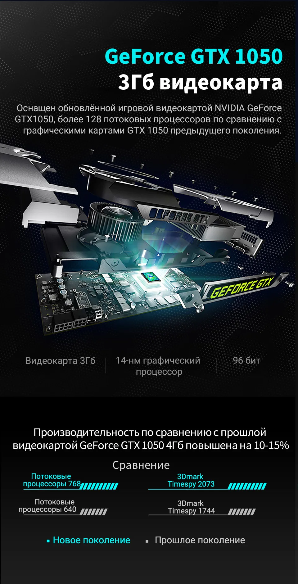 Игровой ноутбук THUNDEROBOT 911 ME 15.6 дюймов/IPS/I5-9300H/GTX 1050/8ГБ/128ГБ SSD+1TB/DOS