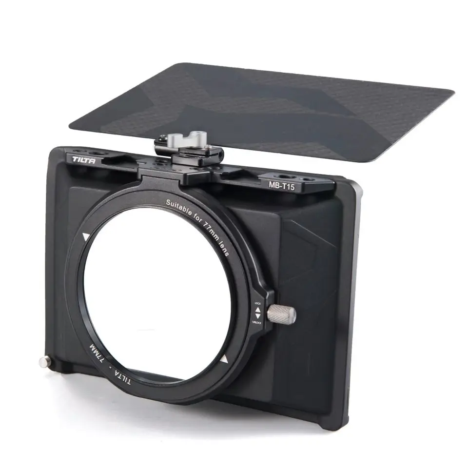 

TILTA MB-T15 4*5.65 Matte box for DSLR Mirrorless camera TILTAING lens ring 55mm 58mm 77mm 67mm 52mm for BMPCC 6K A7 GH5 5D4