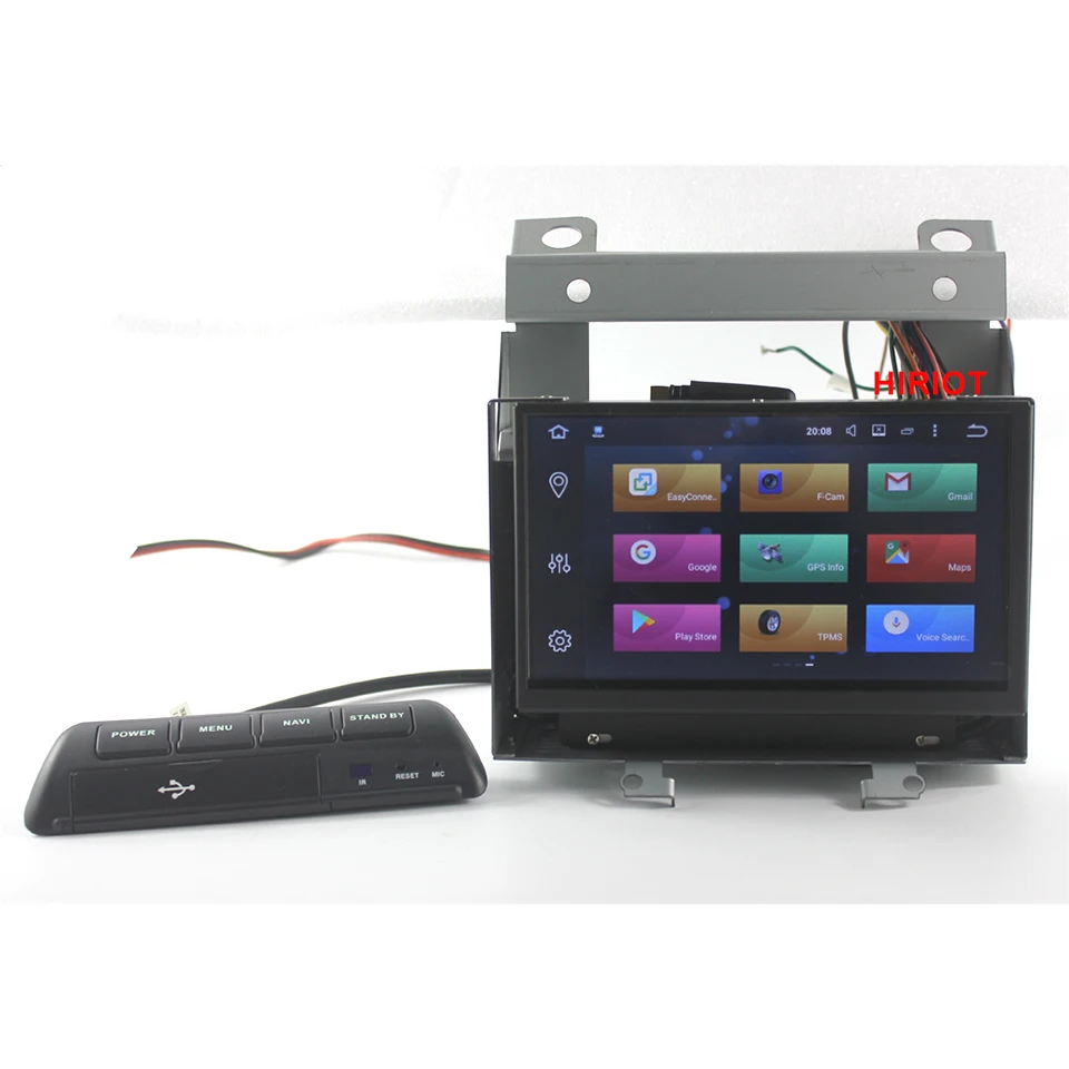 HIRIOT IPS 7 'ɺndroid 10 DVD GPS плеер для LAND ROVER FREELANDER 2 3007-2012 головное устройство стерео Octa
