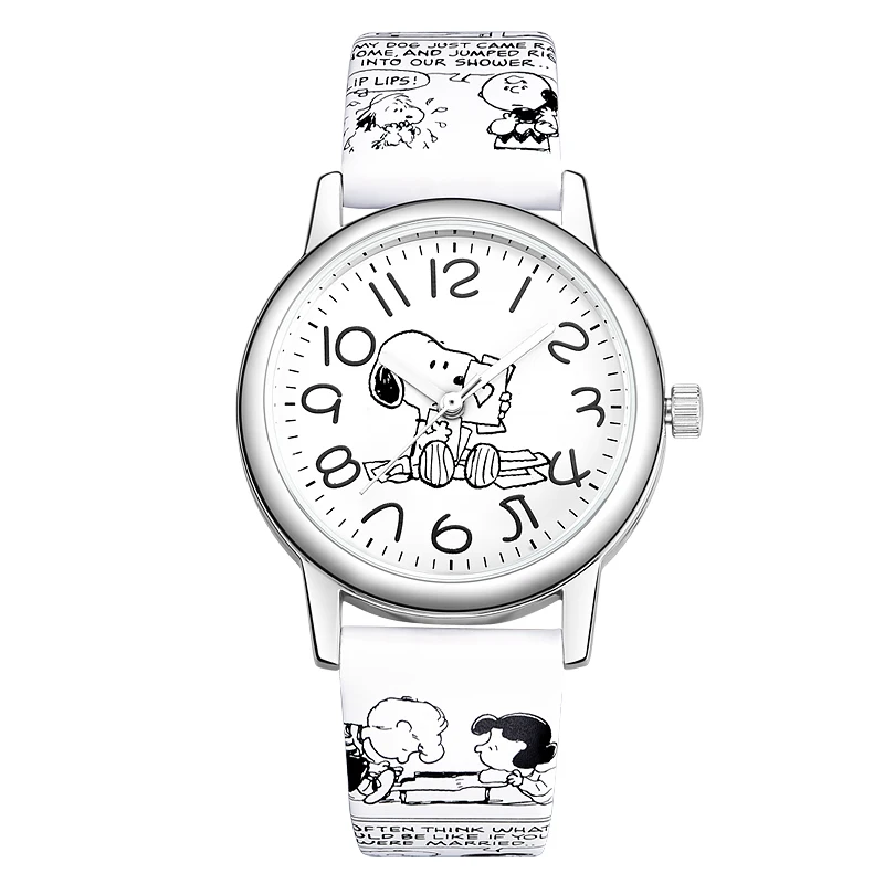 Часы Snoopy мужские и женские Классические Брендовые повседневные