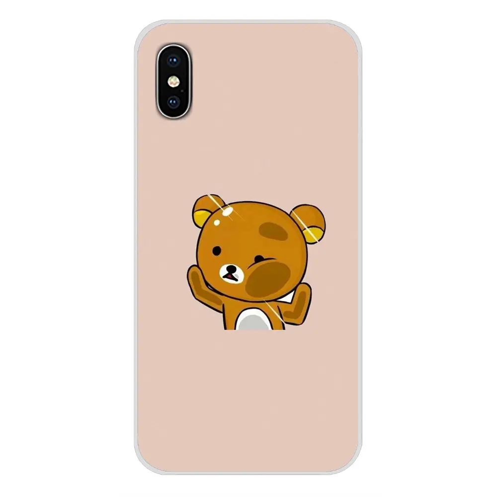 For Samsung Galaxy S3 S4 S5 Mini S6 S7 Edge S8 S9 S10 Lite Plus Note 4 5 8 9 Accessories Phone Shell Covers rilakkuma | Мобильные
