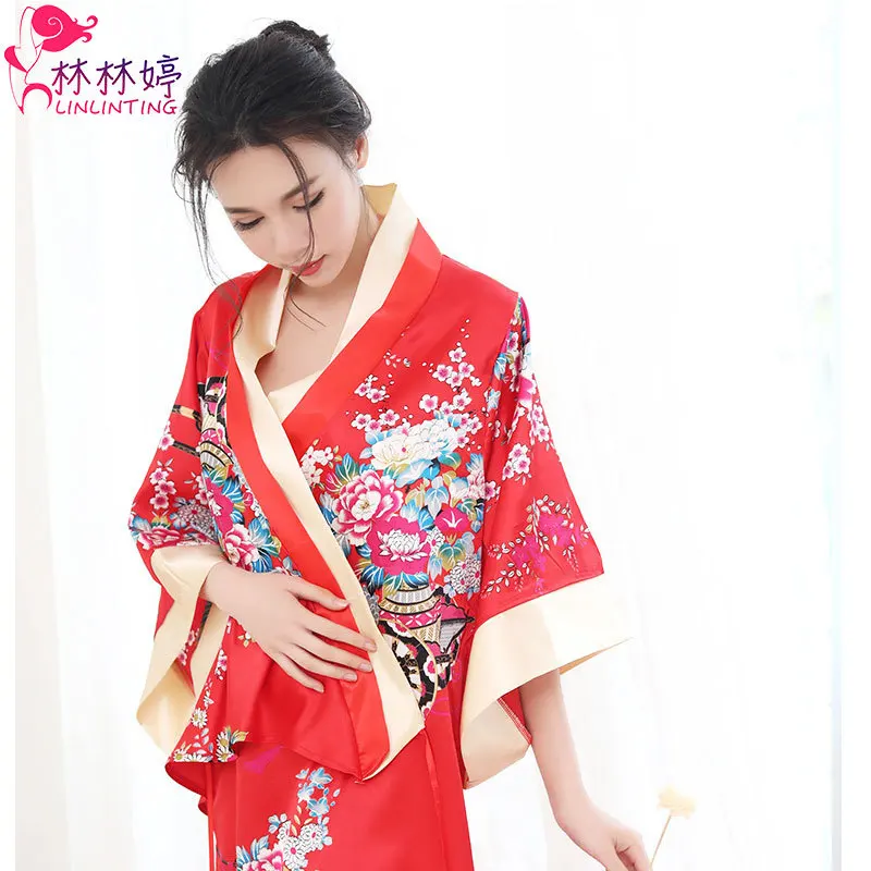 Женское кимоно сексуальное платье для девочек кавайное японское банное в стиле