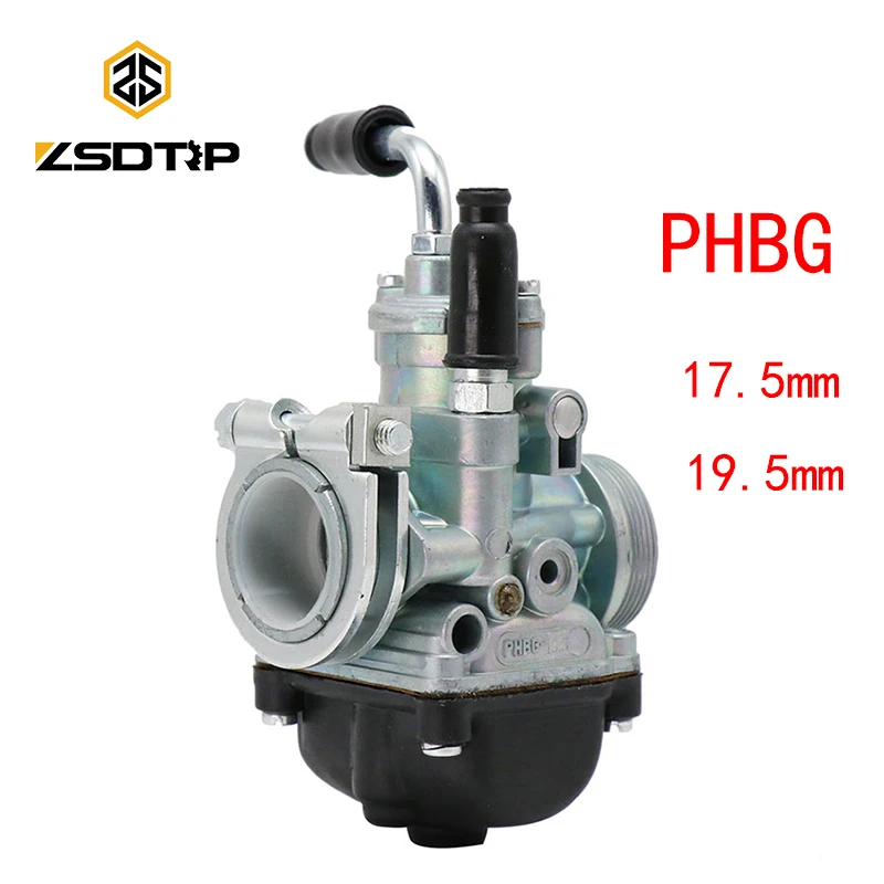 Мотоцикл ZSDTRP PHBG карбюратор для 50-100cc для лодок 2-винтовые 17,5 мм 19,5 гоночный двигатель PHBG17.5 PHBG19.5 модель DELLORTO