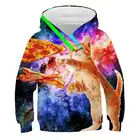 Детская толстовка с капюшоном, на Возраст 4-14 лет