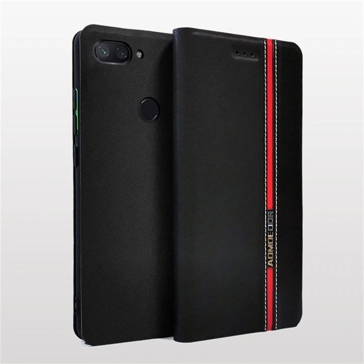 Чехол для xiaomi mi 8 lite, ультра тонкий кожаный флип-чехол для xiaomi mi 8 mi 8, чехлы для задней панели, стильный кошелек, подставка