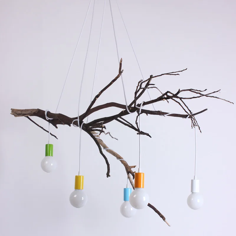 Mordern скандинавский Ретро Эдисон лампа светильник люстра винтажный Лофт античный