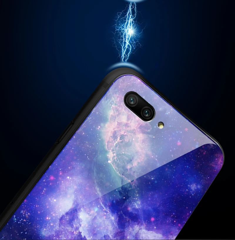 Роскошный чехол для Huawei Honor 6X 7A 7C 7X 8A 8X9 облегченное закаленное стекло чехол Y6 Y9 Y7 премьер-профессионал Magic2 дизайн полоса задняя крышка