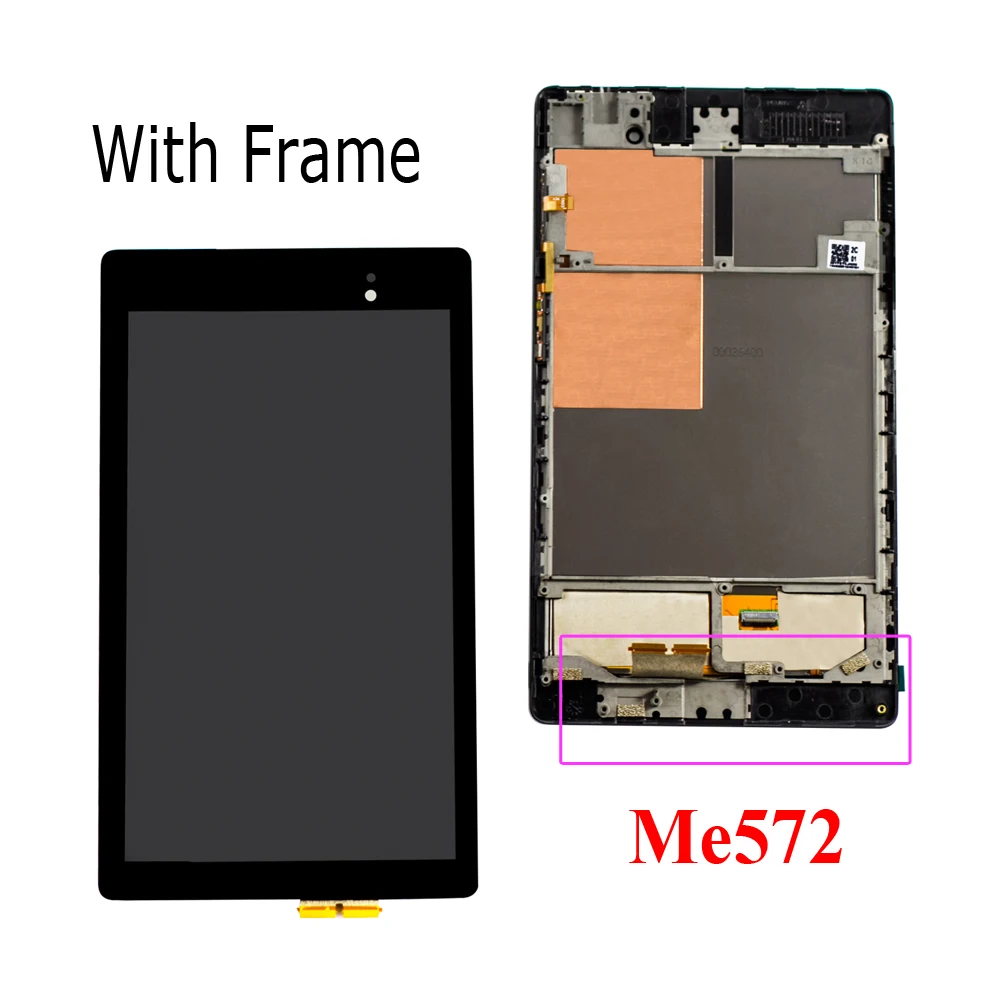 WEIDA для Asus Google Nexus 7 2nd Gen Nexus7 2013 ME571 ЖК сенсорный экран в сборе+ рамка ME571KL ME571K K008 ME572CL ME572 ЖК