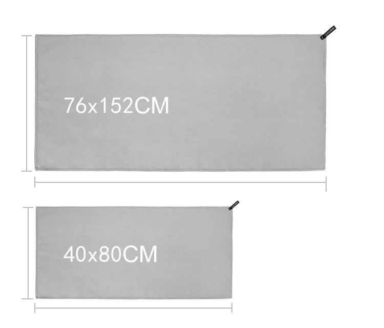 4 шт. пляжное полотенце из микрофибры для взрослых быстросохнущее путешествий