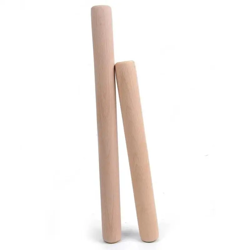 

1 Piece Solid Wood Rolling Pin Fondant Cake Decoration Dough Rolling Pin Baking Tool Kitchen Accessories