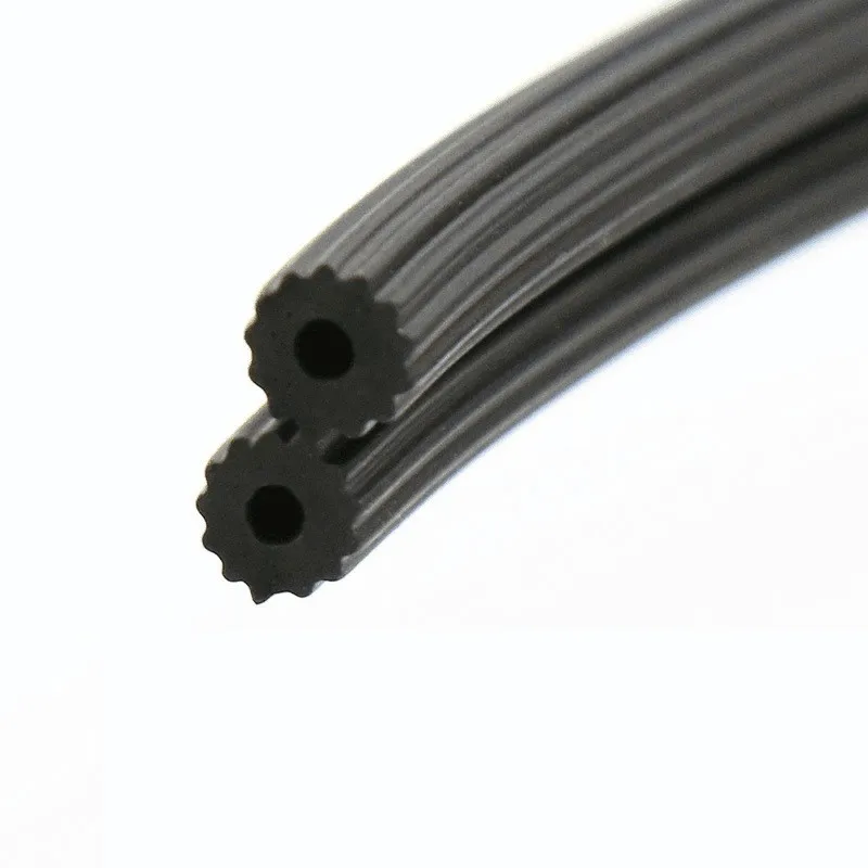 Уплотнительная лента из силикона и резины для защиты от комаров 1-4 м алюминиевого