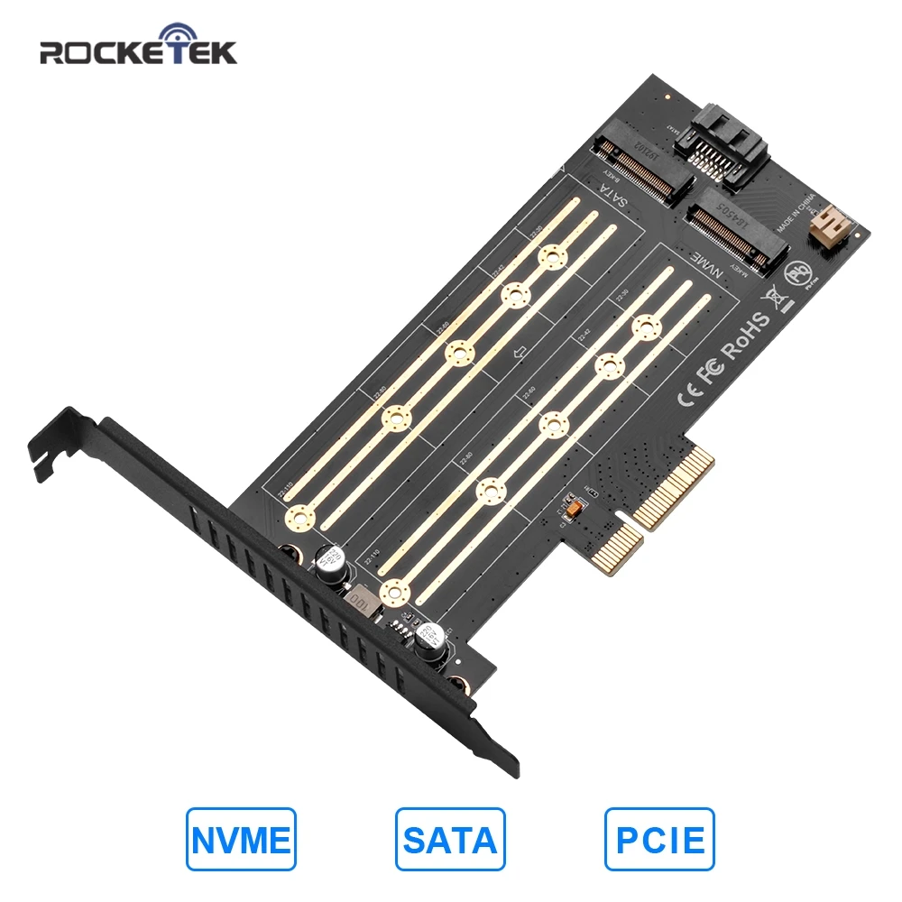 Rocketek USB 3 0 Тип c PCI-E карта расширения 5 портов адаптер внешний контроллер Экспресс