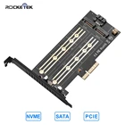 Rocketek USB 3,0 Тип c PCI-E карта расширения 5 портов адаптер внешний контроллер Экспресс 19pin кабель SATA разъем питания шнур
