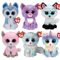 new ty beanie boos collection christmas gift cat heather opal fiona atlas unicorn holiday souvenir childrens toy plush toy gift