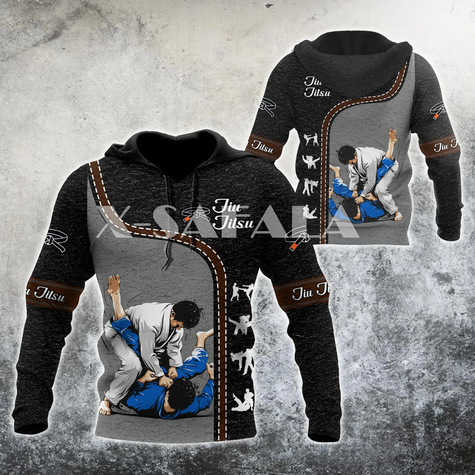 

Толстовка Love Jiu Jitsu Culture Judo с 3D рисунком, размеры, унисекс, 5