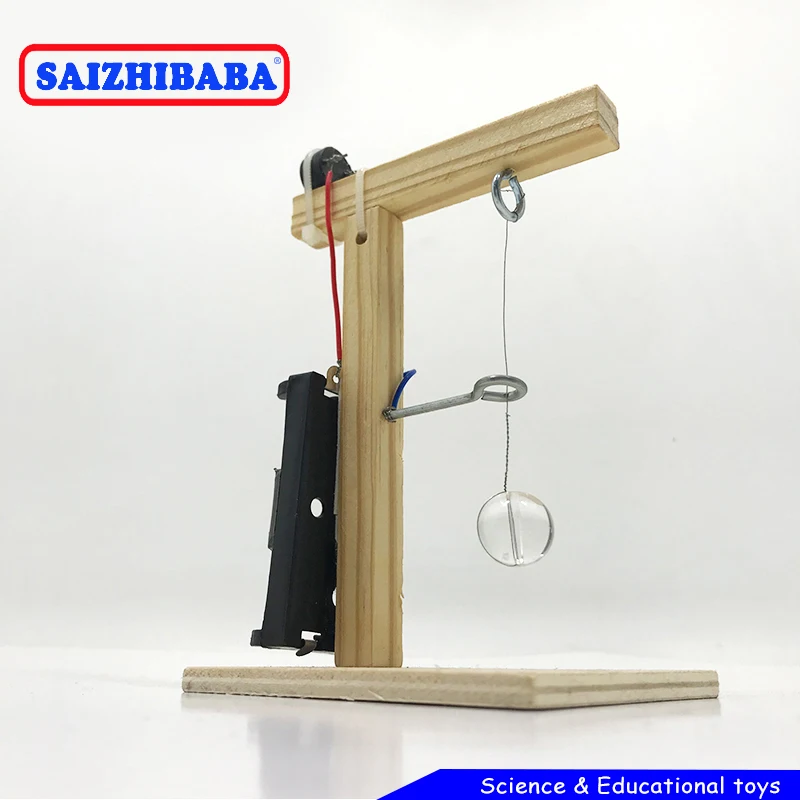 Saizhibaba физический эксперимент датчик землетрясения DIY Материал дома и школы