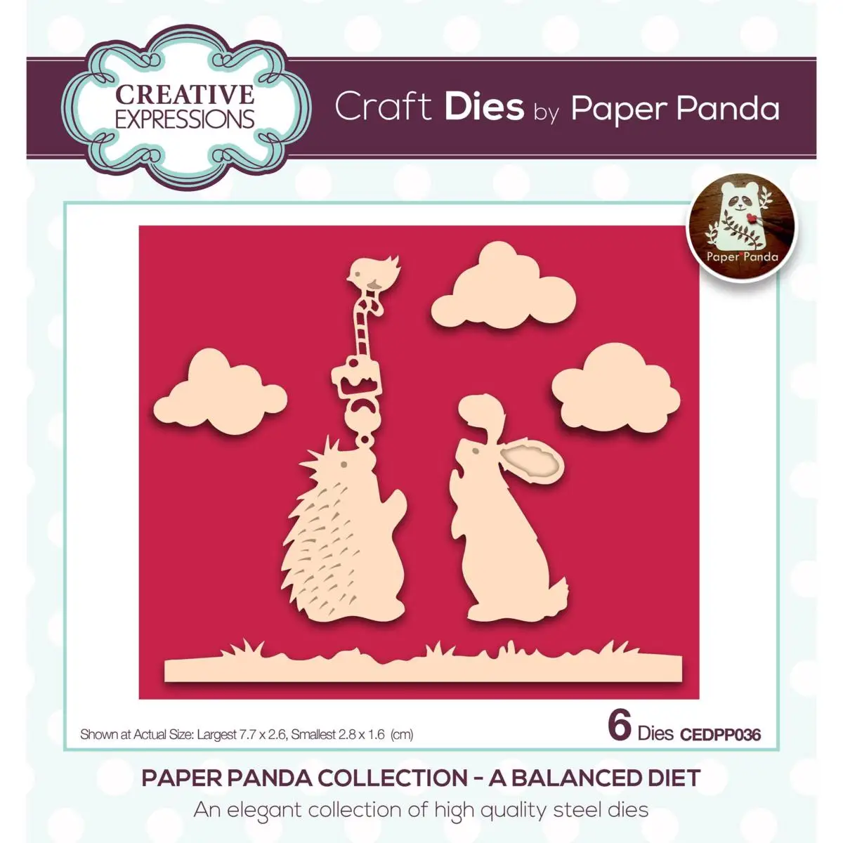 

A Balanced Diet Metal Cutting Die Scrapbook Embossed Paper Card Album Craft Template Cut Die Stencils Handicraft