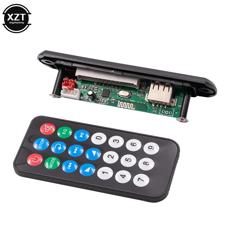 Автомобильный микрофон 12 В MP3 декодер плата декодирующий плеер модуль Bluetooth