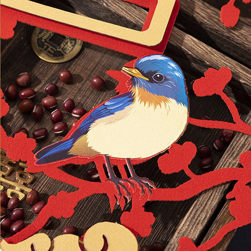 Наклейки на дверь Счастливое слово для свадьбы цветы и волшебство решетки