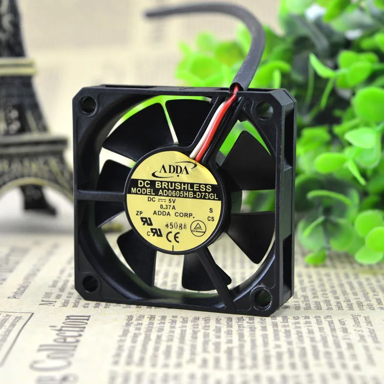 Adda 6015 DC5V 0.37A AD0605HB-D73GL 6CM Switch Fan