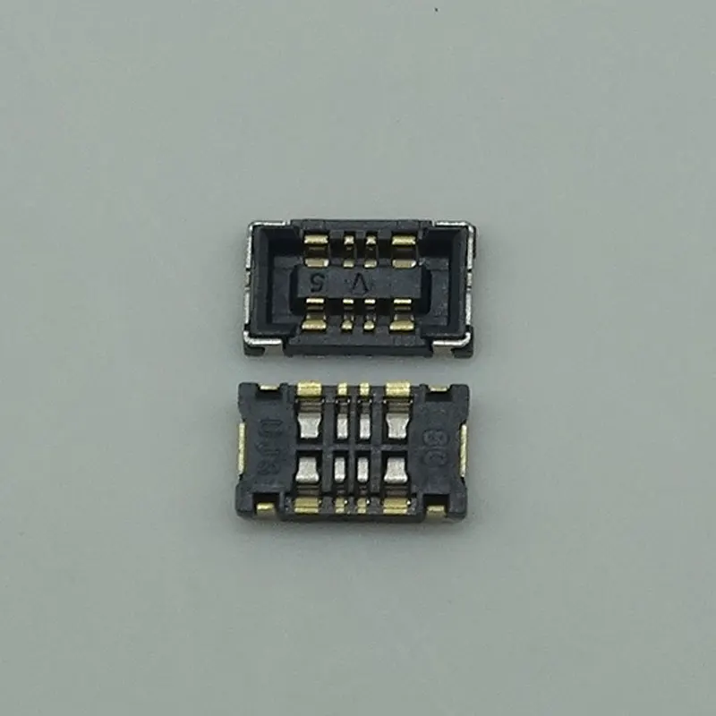 2 шт./лот внутренний зажим для аккумулятора FPC замена контактного разъема Samsung S6 S7